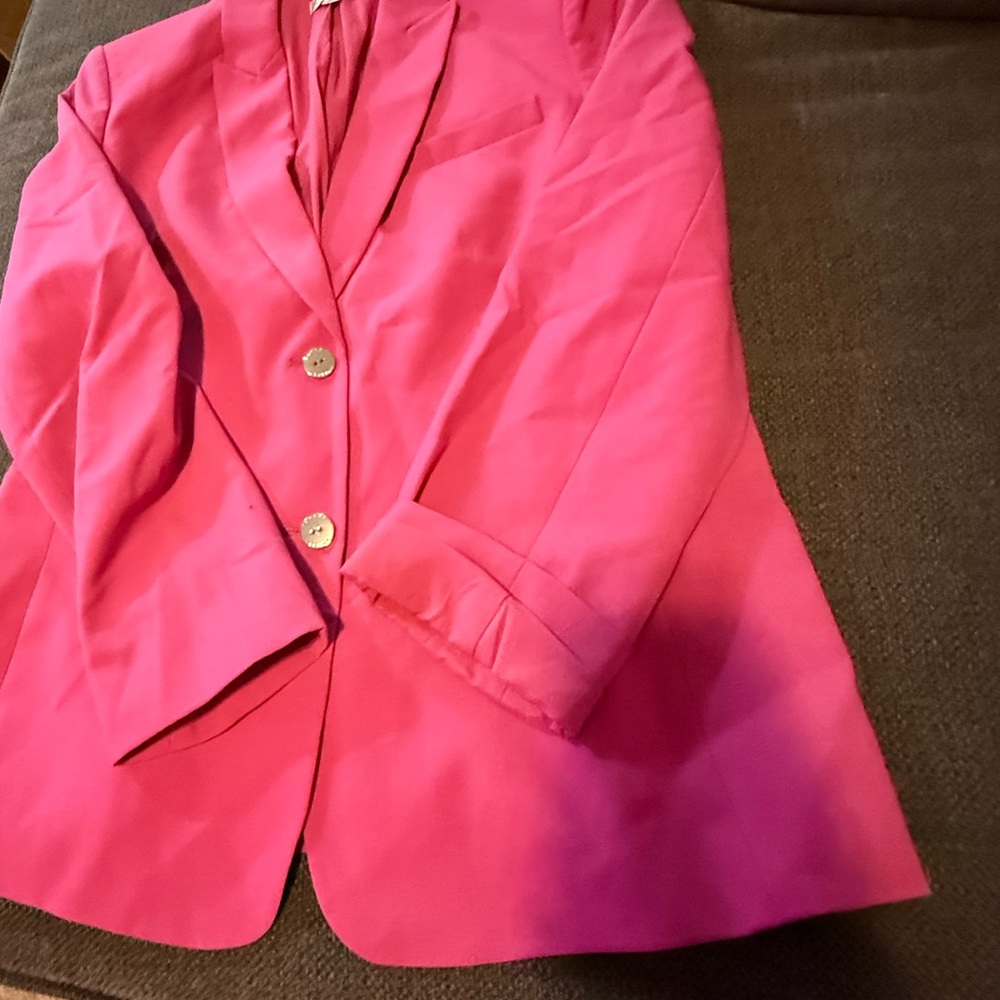 Tahari Pink Blazer - Picture 6 of 7
